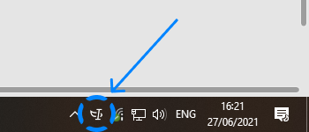 Espanso icon on Windows